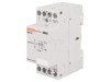 Contactor 4-pol 25A 24V NO