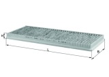 MAHLE LAK 45 Filtru, aer habitaclu