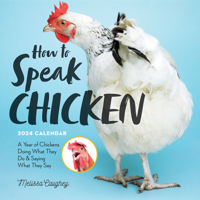 How to Speak Chicken Wall Calendar 2024 foto
