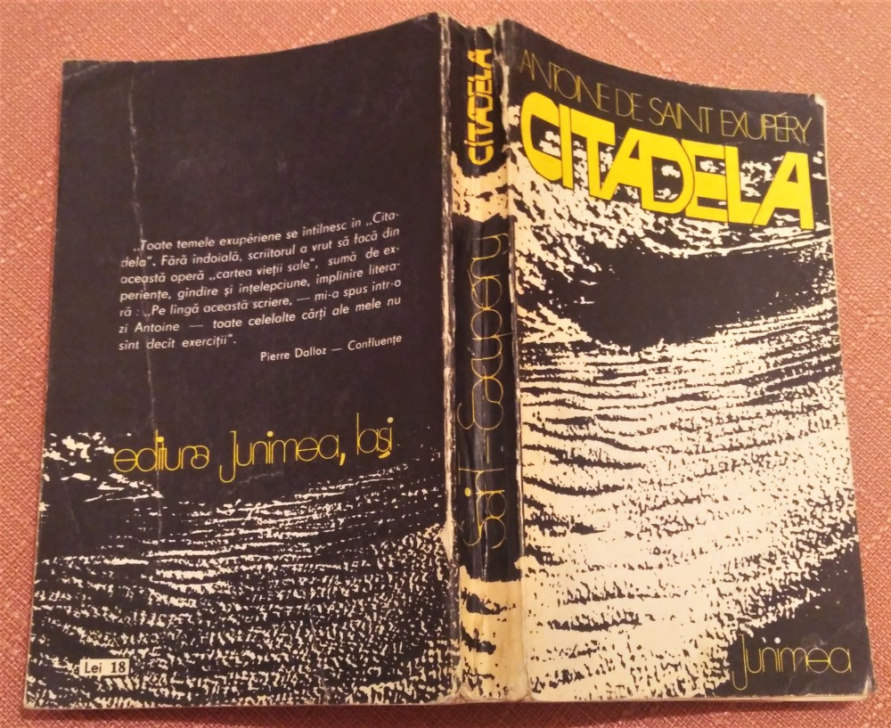Citadela. Editura Junimea, 1977 - Antoine de Saint Exupery, Alta editura |  Okazii.ro