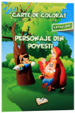 Cumpara ieftin Carte de colorat cu abtibilduri - Personaje din povesti |, Ars Libri