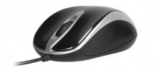 Mouse Tracer Sonya Duo, 800 DPI, USB (NEgru/Argintiu) foto