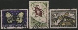 Romania 1956 - Insecte daunatoare, serie stampilata