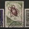 Romania 1956 - Insecte daunatoare, serie stampilata