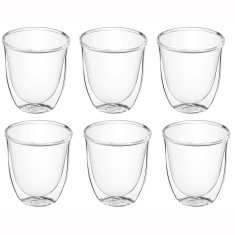 Set 6 pahare cappuccino De&#039;Longhi Creamy Collection, 190ml