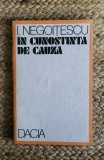 I. NEGOITESCU - IN CUNOSTINTA DE CAUZA