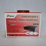 DTECH DT-1035 Card Reader &amp; Writer 62-in-1 + Media Connet Bay, USB 2.0, SATA/eSATA, Audio, Firewire