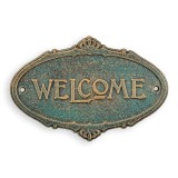 Placheta din fonta Welcome CS-80, Ornamentale