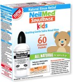 Set Irigator Nazal si Solutie Salina pentru Copii, Neilmed, Sinus Rinse, Curatare Sinusuri, Deconges