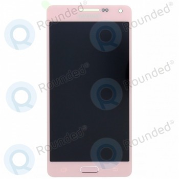Samsung Galaxy A5 (SM-A500F) Modul display LCD + Digitizer roz GH97-16679E foto
