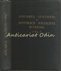 Anuarul Statistic Al Republicii Socialiste Romania 1967 foto