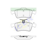 Set placute frana Icer 181651, parte montare : Punte Spate