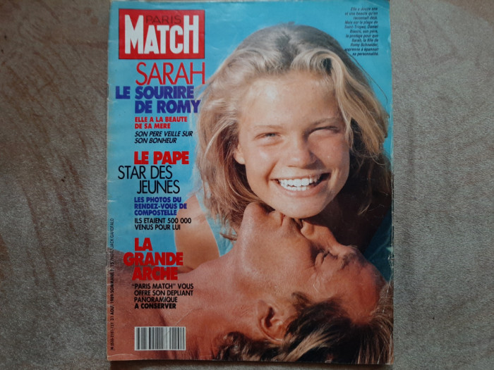 Revista Paris Match 31 august 1989