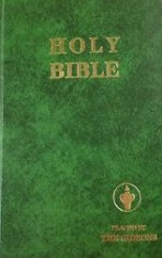 Holy Bible Placed by the Gideons Hardcover King James Version 1978 foto