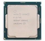 Procesor Intel Xeon E-2174G 4 Core/ 8 Threads 3.8-4.7GHz TDP 71W Intel UHD P630