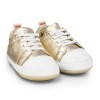 Pantofi fetite Bibi Afeto Joy Gold cu Siret Elastic 23 EU, Auriu, BIBI Shoes