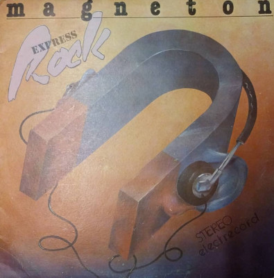 LP: MAGNETON GROUP - ROCK EXPRESS, ELECTRECORD, ROMANIA 1983, VG/VG+ foto