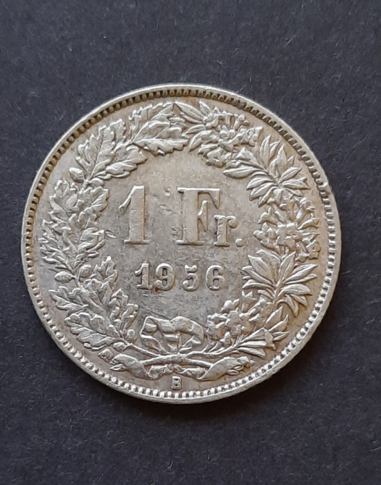 1 Franc 1956 B, Elvetia - B 2154
