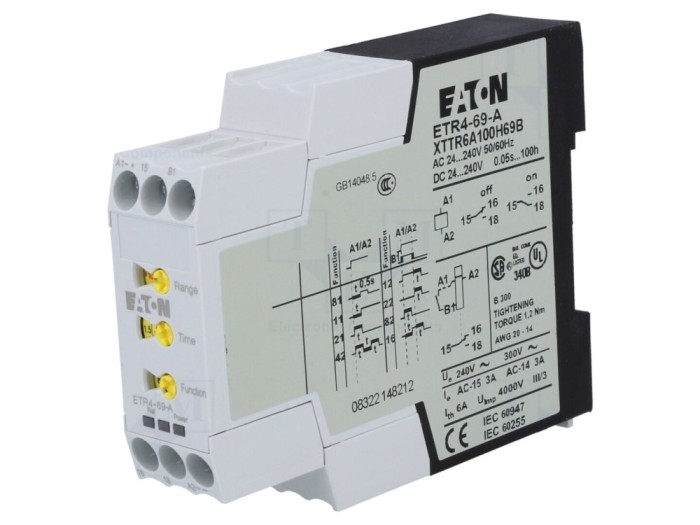 Timer digital programabil 0,05s-100h SPDT