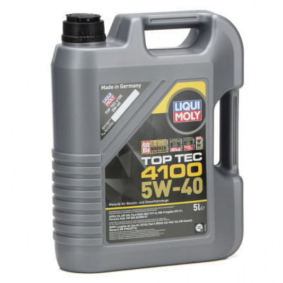 Ulei Motor Liqui Moly Top Tec 4100 5W-40 5L 9511 foto