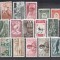 Spanish Colonies - Sport, fishes, birds, buildings 20 values MNH DC.015