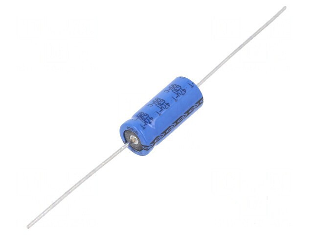 Condensator electrolitic THT 47uF 63VDC &Oslash;8x18mm &plusmn;20% 3000h