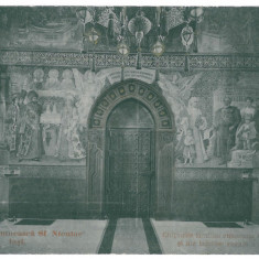 285 - IASI, King CAROL & ELISABETH paintings in the Church SF. NICOLAE - 1906