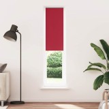 VidaXL Jaluzea cu role opace Roșu 50x230 cm lățime material 45,7 cm