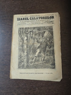 Ziarul Călătoriilor si al intamplarilor de pe mare si uscat - nr. 571/1908 foto