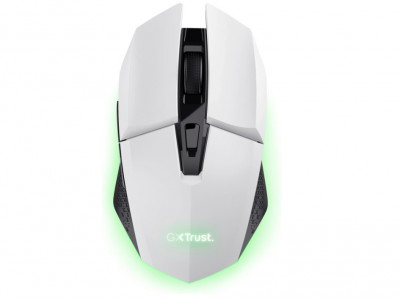 Mouse gaming wireless reincarcabil Felox Trust Gaming GXT 110 W, 800-4800 DPI, alb - SECOND foto