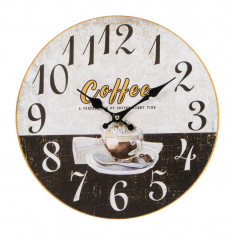 Ceas de perete Coffe Gourmet, 34 cm foto