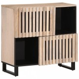 vidaXL Dulap, 80x34x75 cm, lemn masiv de mango