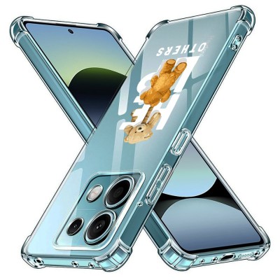 Husa antisoc pentru xiaomi redmi note 14s - airbag tpu, col&amp;Egrave;uri ranforsate - help others foto