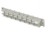 Conector DIN 41612 mamă 15 PIN THT drept