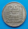 Moneda Argint Franta 20 Franci 1933, Stare Foarte Buna, Libert&eacute; &Eacute;galit&eacute;, Numismatica