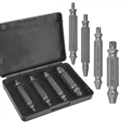 Set extractoare duble pentru suruburi, 4 elemente, Keltin K00092 foto