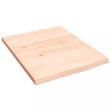 Cumpara ieftin Polita de perete, 40x50x2 cm, lemn masiv de stejar netratat