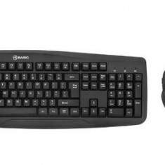 Kit tastatura + mouse Tellur TLL491051 Basic, wireless (Negru)