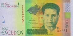 Insulele Capului Verde - Capul Verde 500 Escudos 2014 - V19, P-72 UNC !!! foto