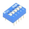 Intrerupator DIP, 2 pozitii, montare THT, 5 sectiuni, ECE, EDG105S, T235005