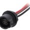 Conector Circular Soclu CB Mamă 4 PIN Push-Pull Aurit 10A