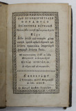 CUVINTE ZECE PENTRU DUMNEZEIASCA PRONIE de SFANTUL TEODORET AL CIRULUI -BUCURESTI, 1828