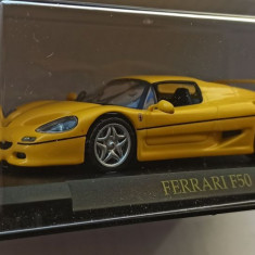 Macheta Ferrari F50 (Type F130) 1995 galben - IXO/Altaya 1/43