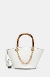 Aldo poseta SICIA culoarea alb, 13933778