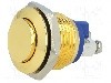 Intrerupator anti-vandalism, OFF-(ON), &Oslash;16mm, ONPOW, GQ16H-10/G