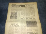 ZIARUL SPORTUL 11 NOIEMBRIE 1982