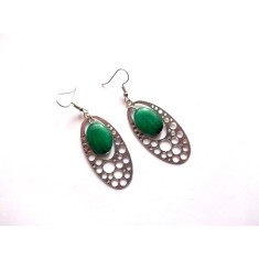 cercei jad verde 44976