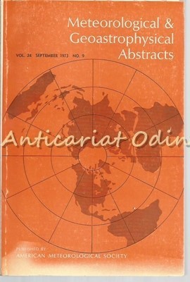 Meteorological &amp; Geoastrophysical Abstracts - Nr.: 9