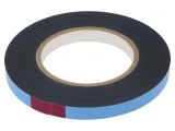 Bandă Dublu Adezivă Acrilică 12mm x 10m x 0.8mm