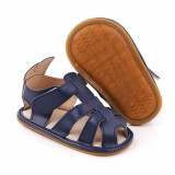 Cumpara ieftin Sandalute bleumarine pentru baietei - Urechi de iepuras (Marime Disponibila: